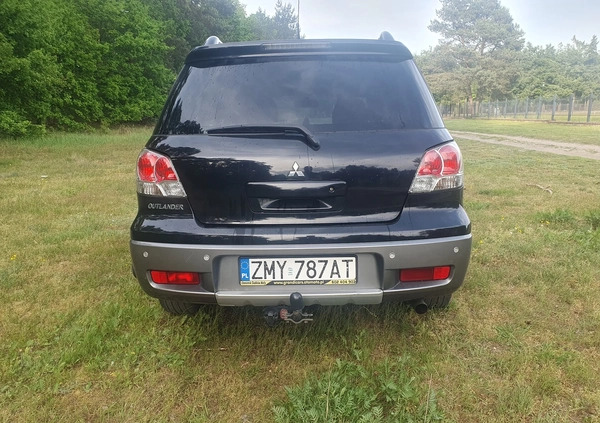 Mitsubishi Outlander cena 13500 przebieg: 377800, rok produkcji 2006 z Dębno małe 29